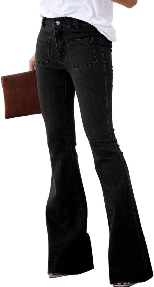 Flare Jeans for Women Women's Bootcut Bell Bottom Jeans High Waisted Stretch Slimming Bell Bottoms Jeans