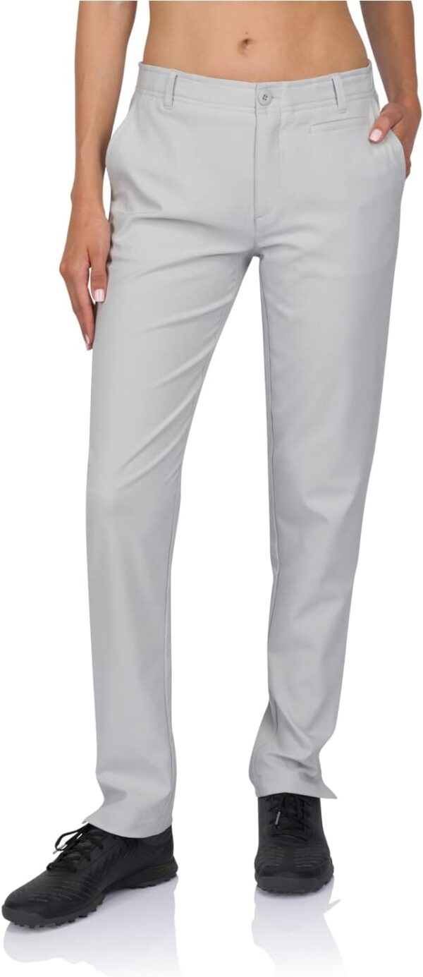 Women’s Quick Dry Golf Pants - Front Coin Pocket, 4-Way Stretc, Anti-Odor & Moisture Wicking Fabric