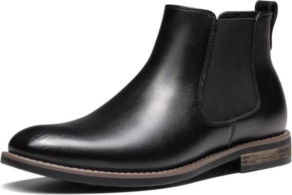 Men Suede Leather Chelsea Ankle Boots